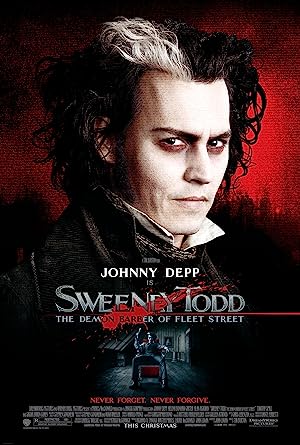 Cover image of the movie Sweeney Todd: The Demon Barber of Fleet Street (2007)