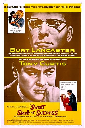 Cover image of the movie Sweet Smell of Success (1957)