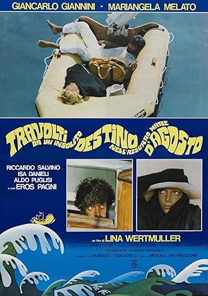 Cover image of the movie Swept Away (1974)