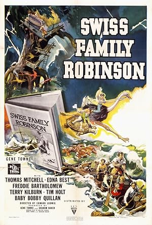 Cover image of the movie Swiss Family Robinson (1940)