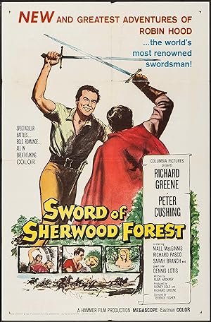 Cover image of the movie Sword of Sherwood Forest (1960)