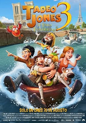 Cover image of the movie Tad the Lost Explorer and the Emerald Tablet (2022)