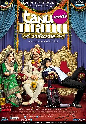 Cover image of the movie Tanu Weds Manu Returns (2015)