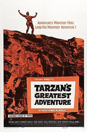 Cover image of the movie Tarzan's Greatest Adventure (1959)