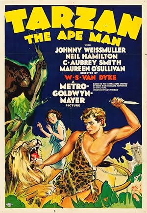 Cover image of the movie Tarzan the Ape Man (1932)