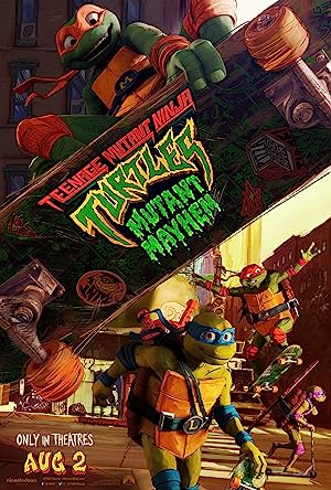 Cover image of the movie Teenage Mutant Ninja Turtles: Mutant Mayhem (2023)