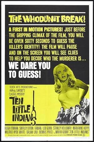 Cover image of the movie Ten Little Indians (1965)