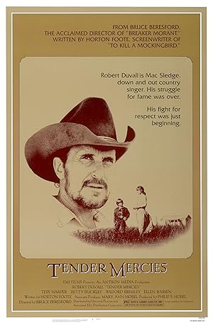 Cover image of the movie Tender Mercies (1983)
