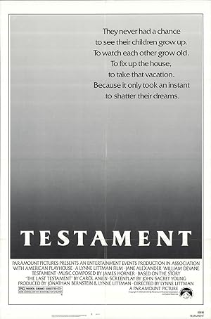 Cover image of the movie Testament (1983)