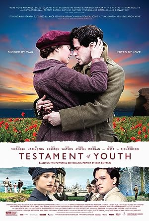 Cover image of the movie Testament of Youth (2014)