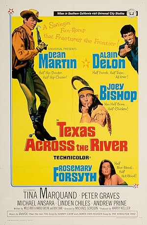 Cover image of the movie Texas Across the River (1966)