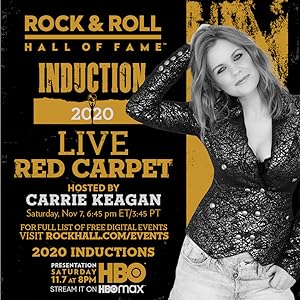 Cover image of the movie The 2020 Rock & Roll Hall of Fame Induction Ceremony Virtual Red Carpet Live (2020)