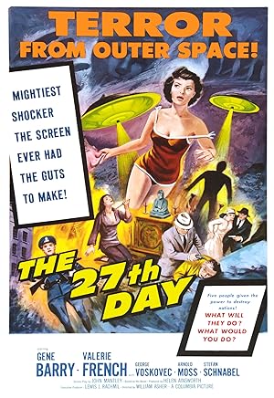 Cover image of the movie The 27th Day (1957)
