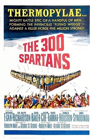 Cover image of the movie The 300 Spartans (1962)