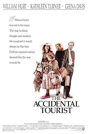 Cover image of the movie The Accidental Tourist (1988)