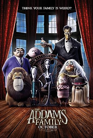 Cover image of the movie The Addams Family (2019)
