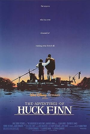 Cover image of the movie The Adventures of Huck Finn (1993)