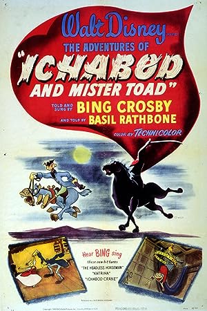 Cover image of the movie The Adventures of Ichabod and Mr. Toad (1949)