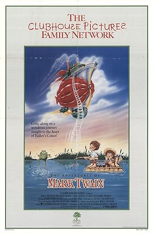 Cover image of the movie The Adventures of Mark Twain (1985)