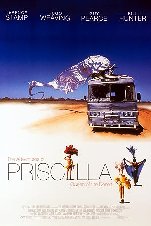 Cover image of the movie The Adventures of Priscilla, Queen of the Desert (1994)