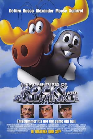 Cover image of the movie The Adventures of Rocky & Bullwinkle (2000)