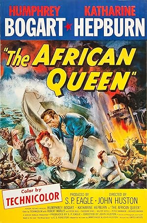 Cover image of the movie The African Queen (1951)