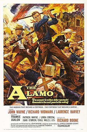 Cover image of the movie The Alamo (1960)