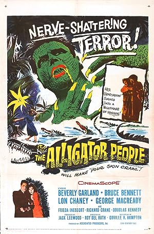 Cover image of the movie The Alligator People (1959)