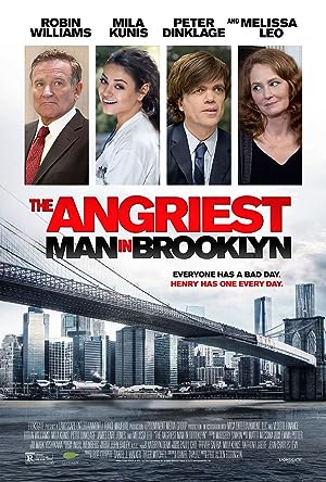 Cover image of the movie The Angriest Man in Brooklyn (2014)