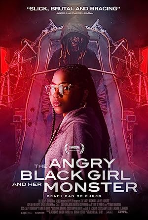 Cover image of the movie The Angry Black Girl and Her Monster (2023)
