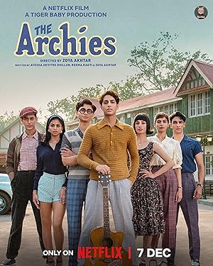 Cover image of the movie The Archies (2023)
