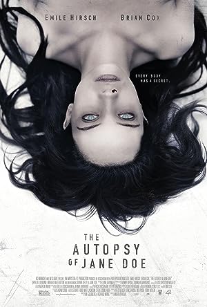 Cover image of the movie The Autopsy of Jane Doe (2016)