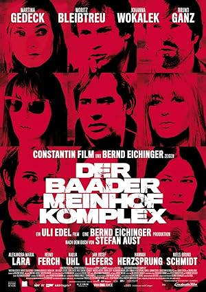 Cover image of the movie The Baader Meinhof Complex (2008)