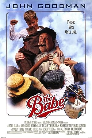 Cover image of the movie The Babe (1992)