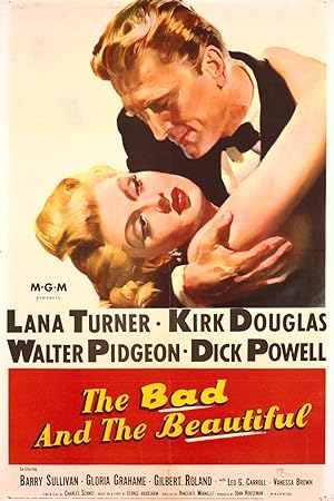 Cover image of the movie The Bad and the Beautiful (1952)