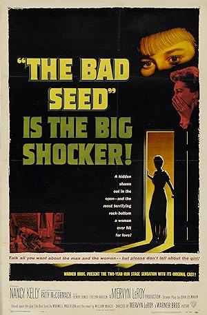 Cover image of the movie The Bad Seed (1956)