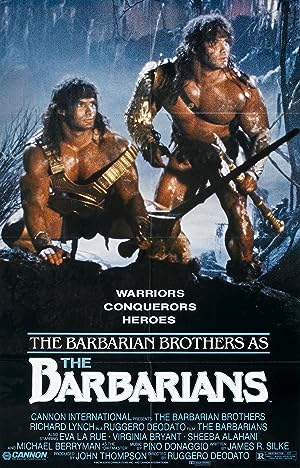 Cover image of the movie The Barbarians (1987)