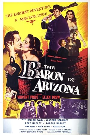 Cover image of the movie The Baron of Arizona (1950)