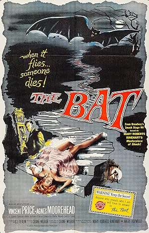 Cover image of the movie The Bat (1959)