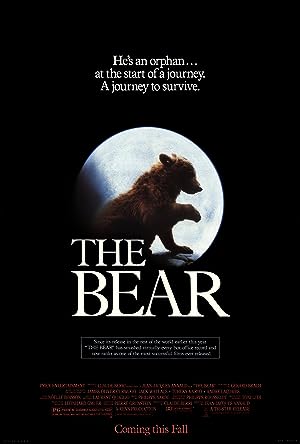 Cover image of the movie The Bear (1988)