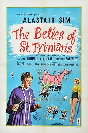 Cover image of the movie The Belles of St. Trinian's (1954)