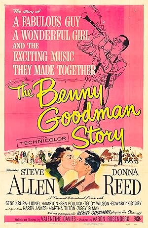 Cover image of the movie The Benny Goodman Story (1956)
