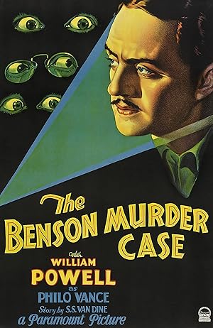 Cover image of the movie The Benson Murder Case (1930)