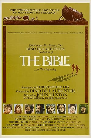Cover image of the movie The Bible: In the Beginning... (1966)