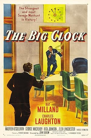 Cover image of the movie The Big Clock (1948)