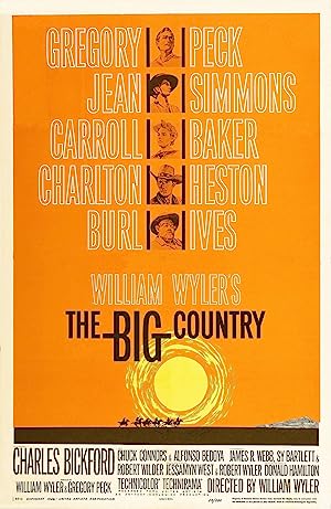 Cover image of the movie The Big Country (1958)
