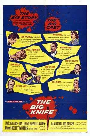 Cover image of the movie The Big Knife (1955)
