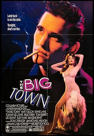 Cover image of the movie The Big Town (1987)