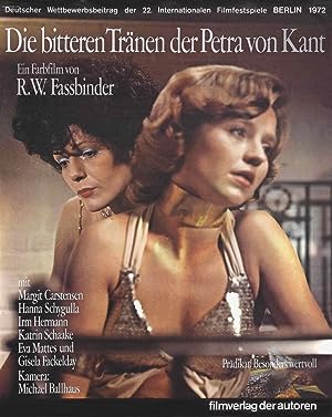 Cover image of the movie The Bitter Tears of Petra von Kant (1972)