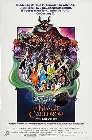 Cover image of the movie The Black Cauldron (1985)